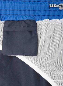 Maillot de bain Pepe Jeans Logo bleu marine pour garçon