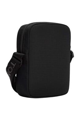 Sac Tommy Jeans reporter Essential Ripstop noir pour homme