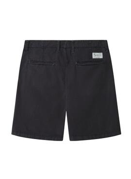 Bermudes Pepe Jeans Alexander noir pour enfant