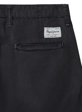 Bermudes Pepe Jeans Alexander noir pour enfant