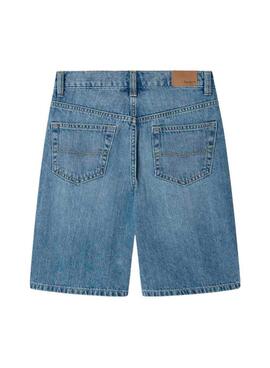 Denim Bermuda Pepe Jeans Dan azul para niño.