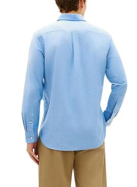 Chemise Tommy Hilfiger Oxford Light bleue pour homme