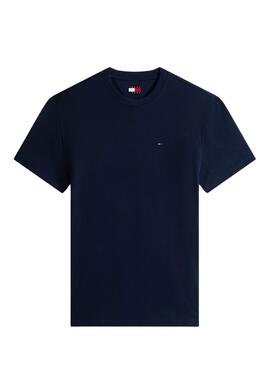 T-shirt Tommy Jeans Sflag marine pour homme