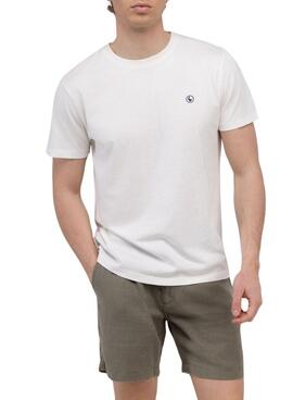 T-shirt El Ganso Dyed blanc pour homme