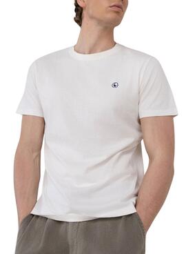 T-shirt El Ganso Dyed blanc pour homme
