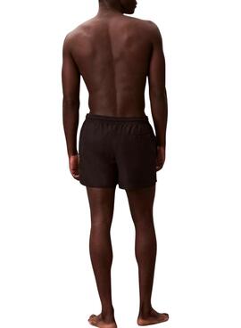 Maillot Calvin Klein Jeans Drawstring noir pour homme