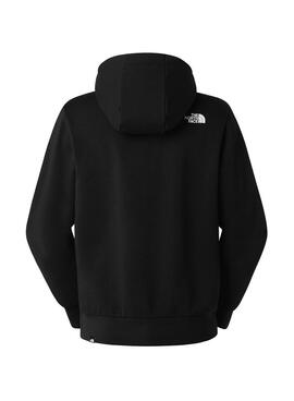 Veste de survêtement The North Face noire pour homme.