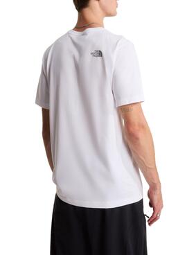 T-shirt The North Face Line blanc pour homme