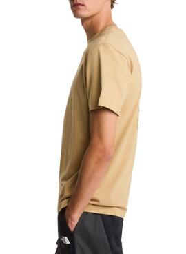 T-shirt The North Face Denali beige pour homme