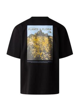 T-shirt The North Face Plant and Flora noir pour homme