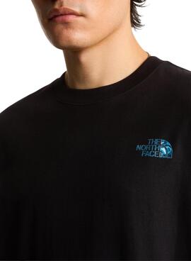 T-shirt The North Face LQD noir pour homme.