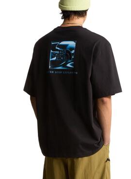 T-shirt The North Face LQD noir pour homme.