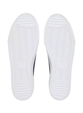 Chaussures Tommy Jeans en cuir Archive avec logo marin pour homme