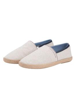 Espadrilles Tommy Hilfiger Chambray beige pour homme