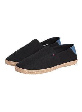 Espadrilles Tommy Hilfiger Core avec logo noir pour homme