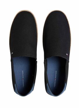 Espadrilles Tommy Hilfiger Core avec logo noir pour homme