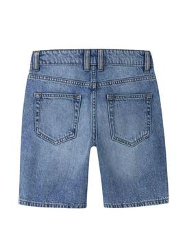 Bermudas en denim Name It Ryan azul para niño