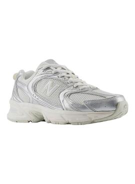 Chaussures New Balance Silver Metallic pour femmes