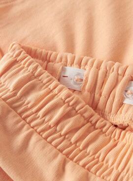 Bermude Name It Fauvne orange pour enfant