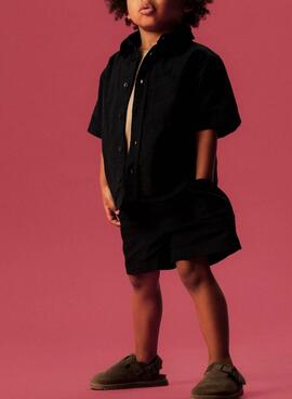 Chemise Name It Filip marine pour garçon