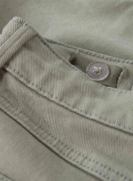 Bermuda Name It Ryan en vert pour garçon