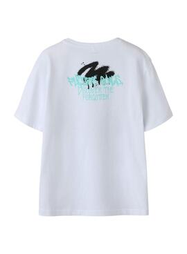 T-shirt Name It Flynn blanc pour garçon