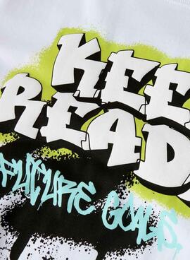 T-shirt Name It Flynn blanc pour garçon