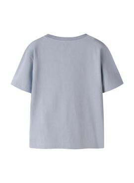 T-shirt Name It Digro bleue pour garçon.