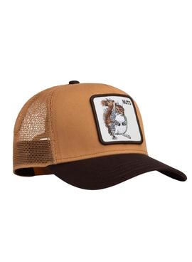 Casquette Goorin Bros Nuts marron et beige pour homme