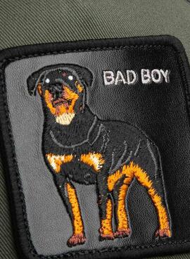 Casquette Goorin Bros Bad boy verte et noire pour homme.