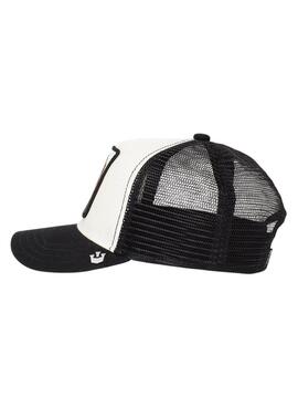 Casquette Goorin Bros King noire et blanche pour homme