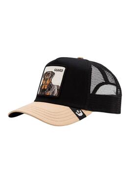 Casquette Goorin Bros The Guard Dog noir et beige pour homme