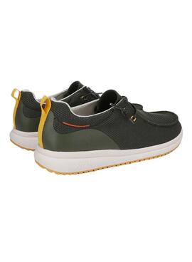 Chaussures Walkin Pitas Kell vertes pour homme