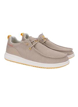 Chaussures Walkin Pitas Kell beige pour homme