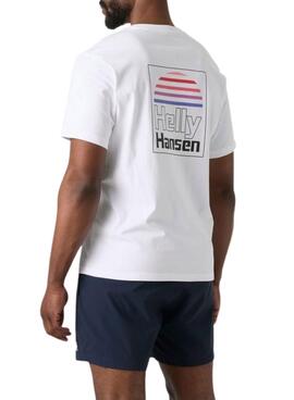 Maillot Helly Hansen Core blanc pour homme