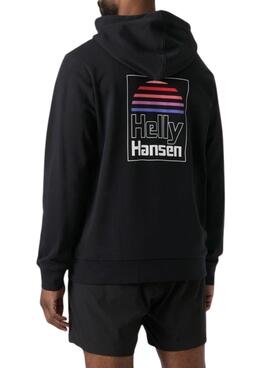 Sweat à capuche Helly Hansen Core noir pour homme