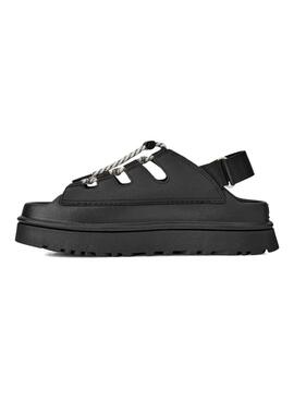 Sandales UGG GoldenGlow Toggle noires pour femmes