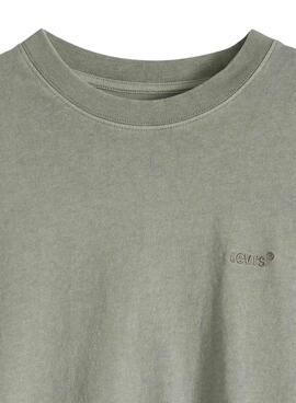 T-shirt Levi's Red Tab Vintage vert pour homme