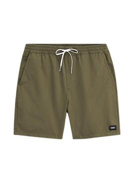 Gamme détendue de Vans Bermuda vert pour homme