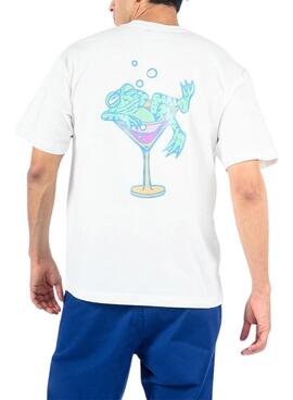 T-shirt Vans Bar Hopper blanc pour homme