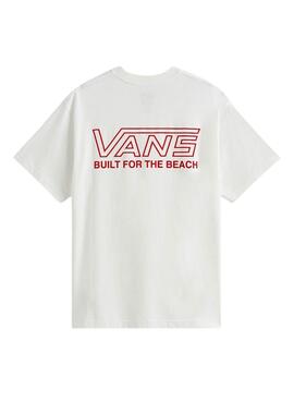 T-shirt Vans Buckled blanc pour homme