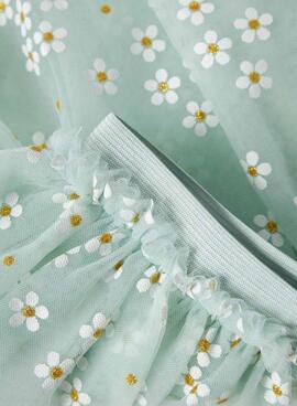 Jupe Name It Floral verte pour fille