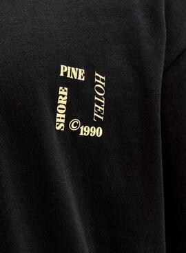 T-shirt Jack and Jones Montauk noir pour homme.