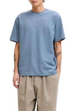 T-shirt Jack and Jones Austin bleue pour homme