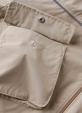 Veste Name It Mika camel pour fille.