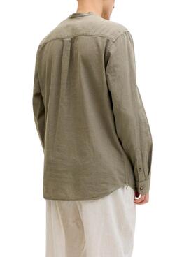 Chemise Jack and Jones Summer verte pour homme