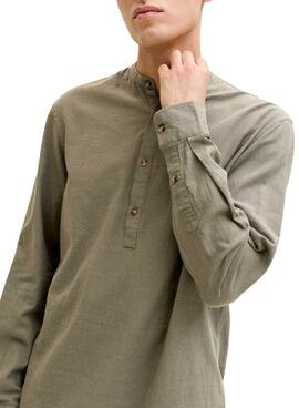 Chemise Jack and Jones Summer verte pour homme