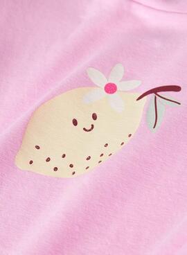 T-shirt Name It Flittaz rose pour fille