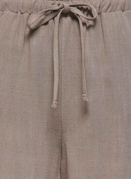 Bermuda Only Siesta beige pour femme