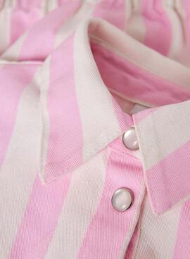 Chemise Name It Friba rose pour fille